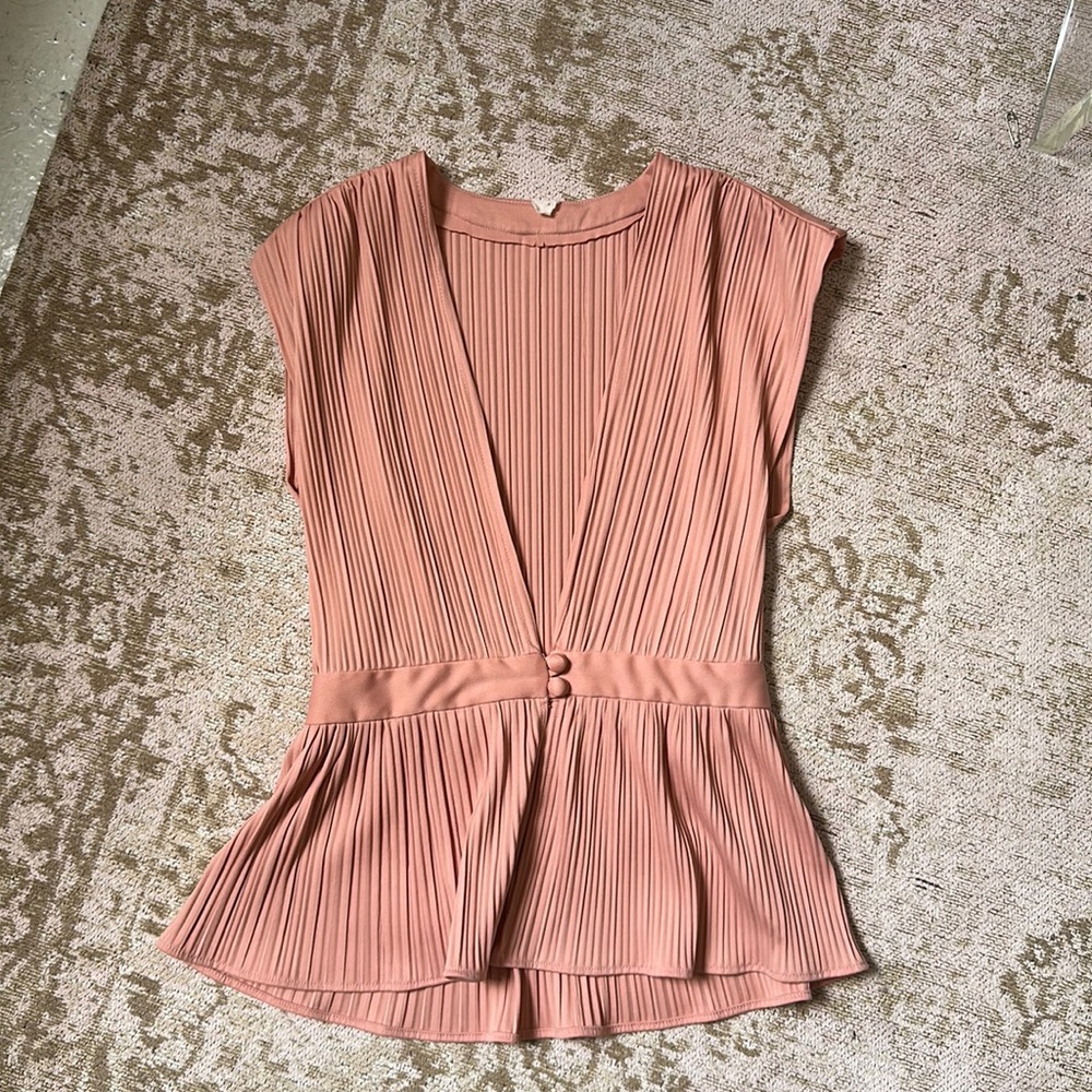 Vintage Rose Deep-V Top